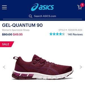 BNWT ASICS Gel Quantum 90 Shoe